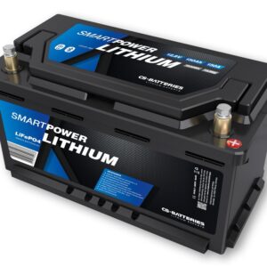 FORSTER 150Ah | 12,8V | 1920Wh | SMART POWER Lithium LiFePO4 Batterie mit Bluetooth 4.0 | integriertem 150A-300A BMS | Heizung