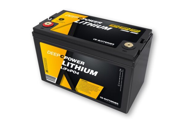CS-Batteries 100Ah | 12,8V | 1280Wh | Lithium LiFePO4 Caravan Batterie | integriertes BMS