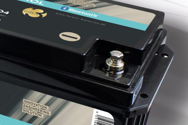 FORSTER 12,8V Lithium 200Ah LiFePO4 Standard Batterie | 200A-BMS | Smart Bluetooth | 2560Wh | Thermo-Control – Bild 5