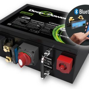 CS-Batteries 150Ah | 12,8V | 1920Wh | Lithium LiFePO4 Caravan Batterie | zusätzlicher 300A Bluetooth-Mess-Shunt - Untersitzbatterie