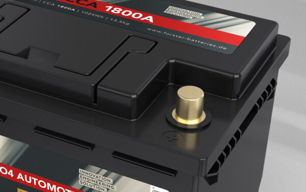FORSTER Starterbatterie 12.8V | 85AH | LiFePO4 | Heavy Duty Automotive Lithium Batterie | 1800A | 315 x 174 x 190mm | ~13,5kg | Pb-eq 180Ah – Bild 2