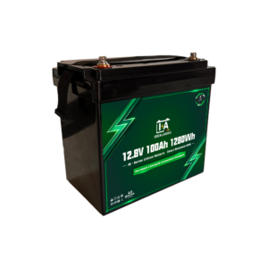 Idealakku IB-Serie LiFePO4-Batterie 12 V 100 Ah Mini mit Smart-BMS und Bluetooth